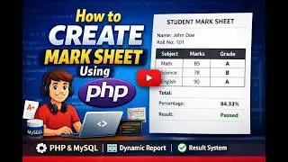 How to Create Mark Sheet Using PHP