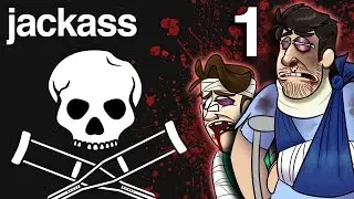 SuperMega Plays JACKASS: THE GAME - EP 1: Steve-O Dies