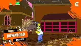 The Simpsons Game - PPSSPP - Gameplay (Android)