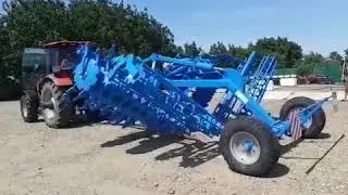 Борона дисковая БД-4.5(аналог LEMKEN RUBIN), ввод в эксплуатацию Краснодарский край ст. Ладожская