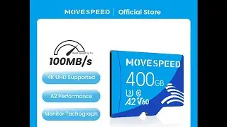 Análise do microSD de 400gb do Aliexpress - Movespeed U3 400gb