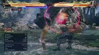 Tekken 8 Law 104 damage combo