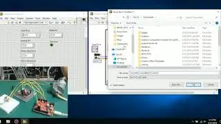 LabView + gizDuino SE: Controlling a DC Motor with potentiometer using Hulkster Motor Driver