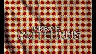 Create Pattern simply from swatches to shapes in Adobe illustrator