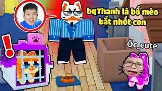 Trốn tìm bố mèo nhốt bầy mèo con chạy trốn vào lồng bqThanh Là Bố Mèo  Bắt Ốc?!