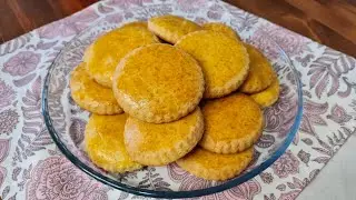 Вот чем баловали внуков БАБУШКИ в СССР.  Лучший рецепт молочных коржиков.