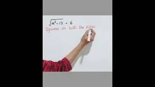 Try this Question to Sharp your Math - Find the value of ‘m’ 