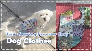 Adorable Dog Clothes: Patchwork From Scraps