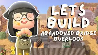 Abandoned Bridge Overlook Speed Build | Animal Crossing New Horizons