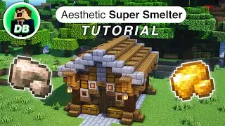 Minecraft: Super Smelter Tutorial (How to build 1.16 & 1.17)