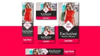 Google Display Ad Banner Design | Adsense Adwords Web Banner Ads Design | Google Ads Banner Design