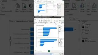 Power BI-Format axis in cluster bar chart 