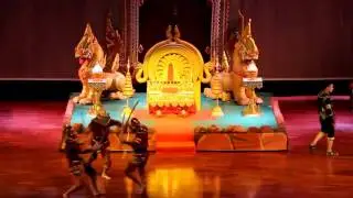 Cultural show at Nong nooch garden Pattaya Thailand