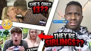 WTF! Big Youtuber plays FORNITE 1 Kill = Remove 1 clothing with 13 YEAR OLD SISTER!! (CLICKBAIT)