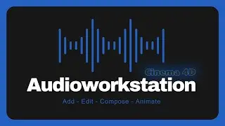 Cinema 4D Plugin - Synchronize Animation to Audio - Audioworkstation Plugin