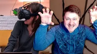 Моя Мама Пробует VR ► РЕАКЦИЯ на TheBrianMaps