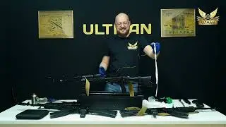 Чистка охолощенного оружия серии АК (автомат Калашникова).