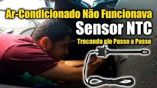 TROCANDO O SENSOR DE TEMPERATURA DO AR DO FLUENCE PASSO A PASSO - Sensor NTC.