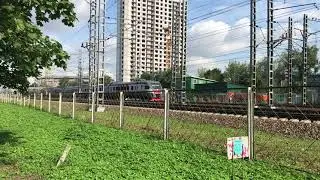 115. Москва. Электропоезд ЭП2Д. Август 2023