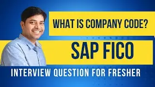 What is company code in sap? Most common question asked to a fresher in sap fico interview.