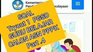 Soal Tryout 1 Guru Belajar Calon ASN PPPK Part.4