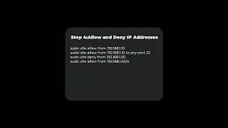Complete Step-by-Step Guide for Firewall Configuration Using UFW in Ubuntu Server