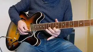 Something guitar solo (Gibson ES 335)
