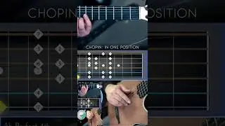 Chopin in one position, chords and melody