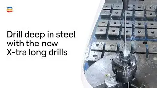 Deep Hole Drilling with the Seco X-Tra Long Solid Carbide Drill | Seco Tools