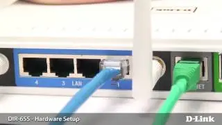 DIR-655 Hardware Setup