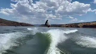 New wakeboard trick celebrations! by the students of coach Brandon Judd