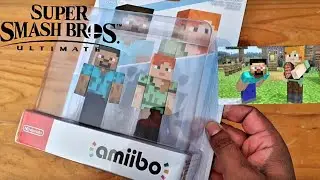 🎮Steve and Alex 2 Pack Amiibo🎮