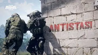 🔵 +18 ARMA 3 - Antistasi Plus VLK Factions. Захват Сумавы.