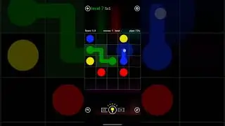 Flow Free Puzzle Master Level 7 | Connect Dots and Conquer!