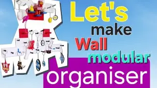 How to make wall organiser - Let's make (full)