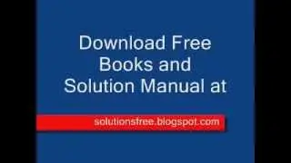 How To Download Free Solution Manual