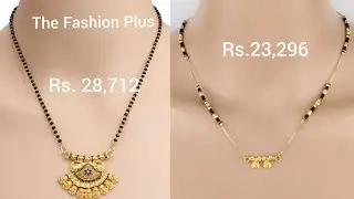 Latest gold MANGALSUTRA designs with PRICE