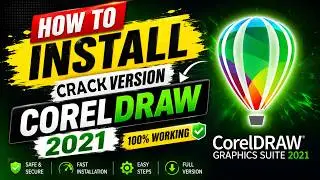 How to Install CorelDRAW 2021 on Windows | Full Step-Step Guide 🔥