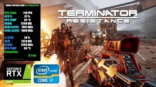 Terminator: Resistance | RTX 2060 6GB + i7-6700 + 16GB RAM