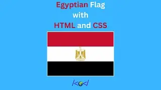 How to Create the Egyptian Flag Using HTML and CSS
