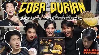 Reaksi orang Jepang makan durian