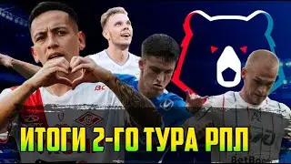 ИТОГИ 2-ГО ТУРА РПЛ. Поговорим о московском дерби, чемпионском темпе Зенита и победе Спартака.