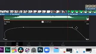 DaVinci Resolve for Beginners - How to Fade In Audio and Fade Out Audio Using Keyframes