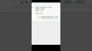 MOUSE MOVING Bot in Python!!  