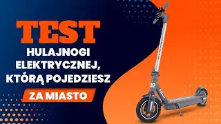 Test Funscooter F10 Max Pro - Hulajnoga elektryczna na dalekie wypady!