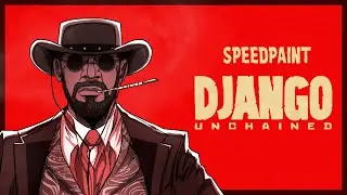 Django Freeman - Django: Unchained [SpeedPaint]