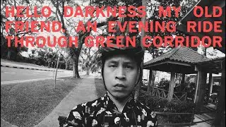 Hello Darkness: Narrated Evening Ride through Singapore's Green Corridor