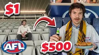 $1 Ticket vs $500 AFL Ticket