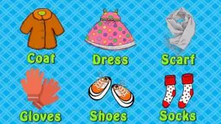 Hello Felix | CVL Unit 5 Clothes - Learning english for kids
