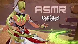 ASMR en español / ASMR in spanish - Genshin Impact - Explorando el desierto🏜️ (susurros)